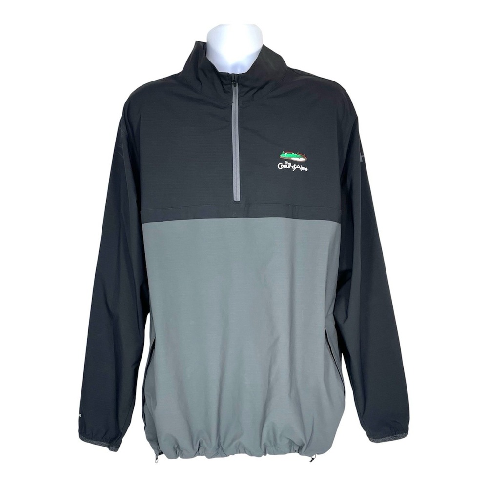Under Armour The Coeur d'Alene Golf Windbreaker 1/4 Zip Men's 3XL Storm 2